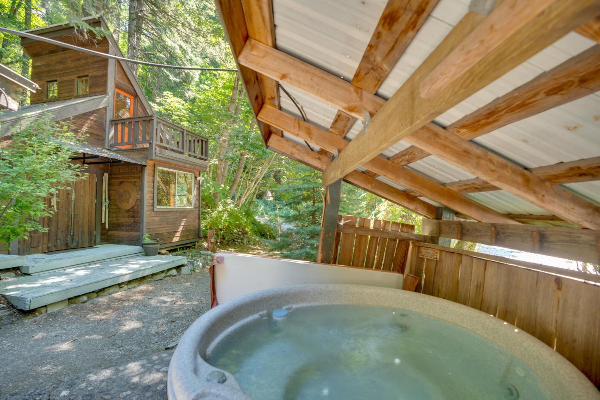 Leavenworth Cabin With Private Hot Tub! 외부 사진